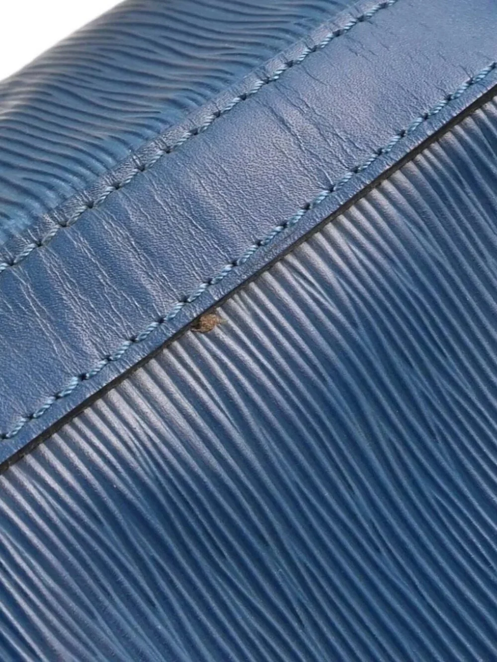 LOUIS VUITTON BLUE EPI NOE SHOULDER BAG